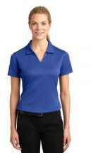 Sport-Tek® Ladies Dri-Mesh® V-Neck Polo